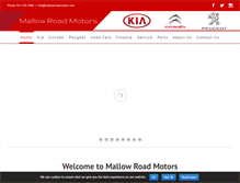 Tablet Screenshot of mallowroadmotors.com